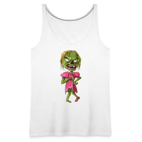 Zoe the Zombie - Women's Premium Tank Top