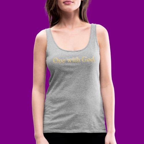One with God - A Course in Miracles - Women's Premium Tank Top