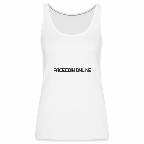 facecoin online dark - Women's Premium Tank Top