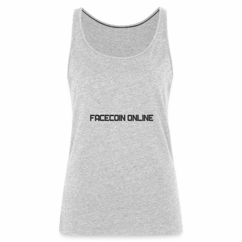 facecoin online dark - Women's Premium Tank Top
