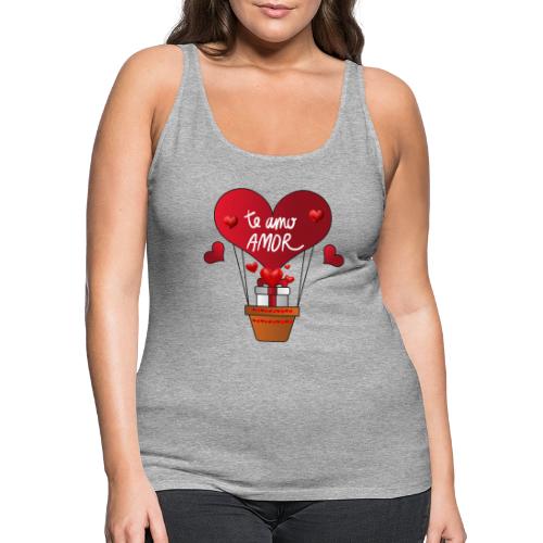 Fashion Valentine's Day Hearts, Gifts February 14 - Women's Premium Tank Top