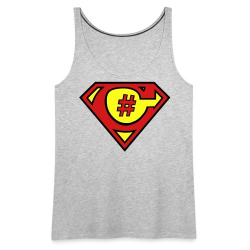 C# Hero Woman - Women's Premium Tank Top