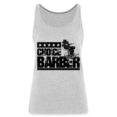 Choice Barber 5-Star Barber - Black - Women's Premium Tank Top
