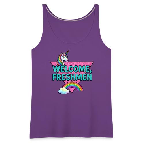 Welcome, Freshmen - Women's Premium Tank Top