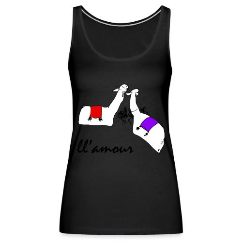 Llamour (color version). - Women's Premium Tank Top