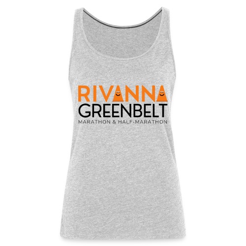 RIVANNA GREENBELT (orange/black) - Women's Premium Tank Top