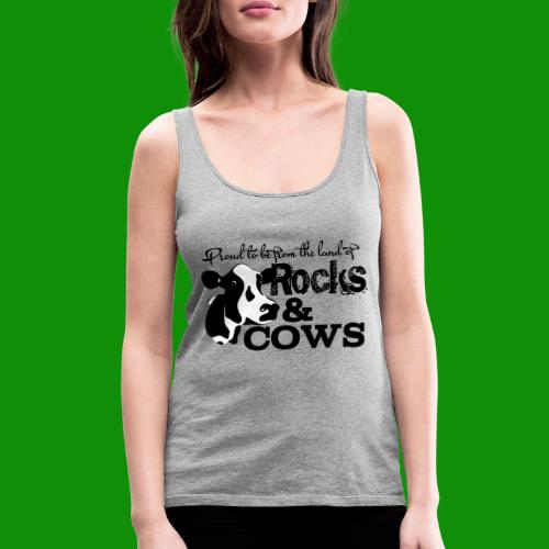 Rocks & Cows Proud - Women's Premium Tank Top