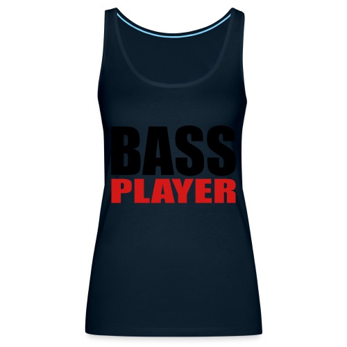 Bass Player - Women's Premium Tank Top