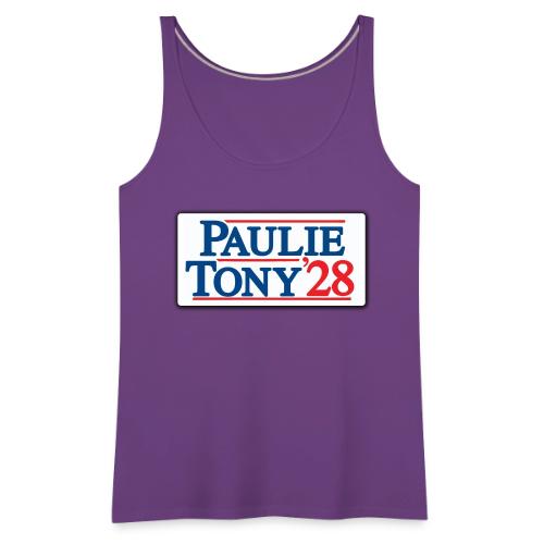 Paulie and Tony for Co-President 2028 - Women's Premium Tank Top