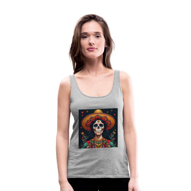 Charra Skull Art | Traditional Mexican Design