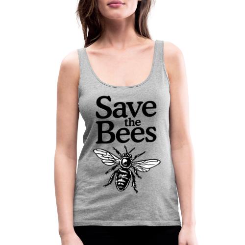 Save The Bees Beekeeper Claim (Two-Color) - Women's Premium Tank Top