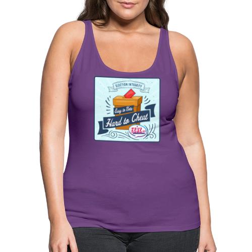 Election Integrity - Women's Premium Tank Top