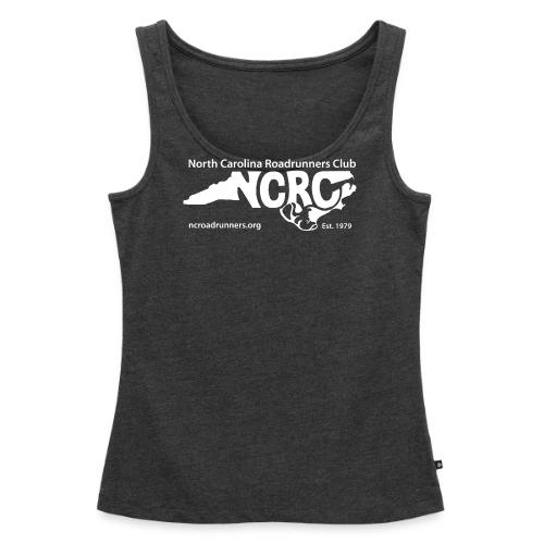 NCRC White Logo1 - Women's Premium Tank Top