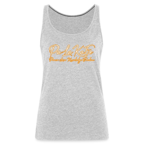 Peace, Love, Knowledge and Freedom 2.0 - Women's Premium Tank Top