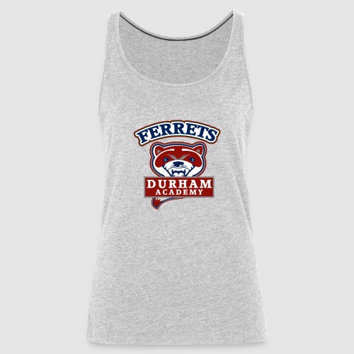 durham academy ferrets sport logo - Women's Premium Tank Top