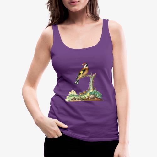 European goldfinch - Women's Premium Tank Top