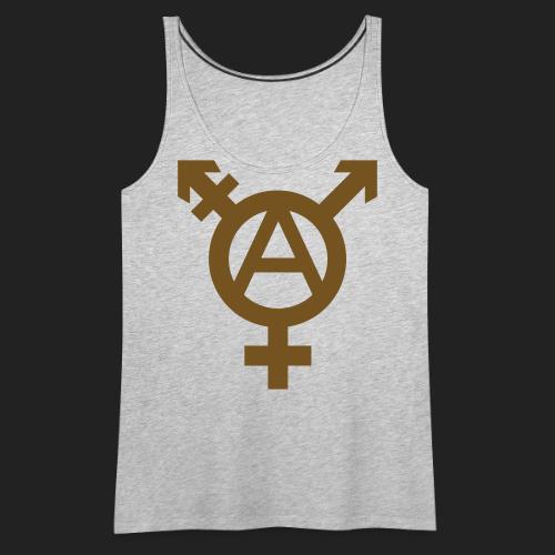 Tranarchy glitter - Women's Premium Tank Top