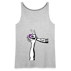Eye Of The Beholder DD - Women's Premium Tank Top