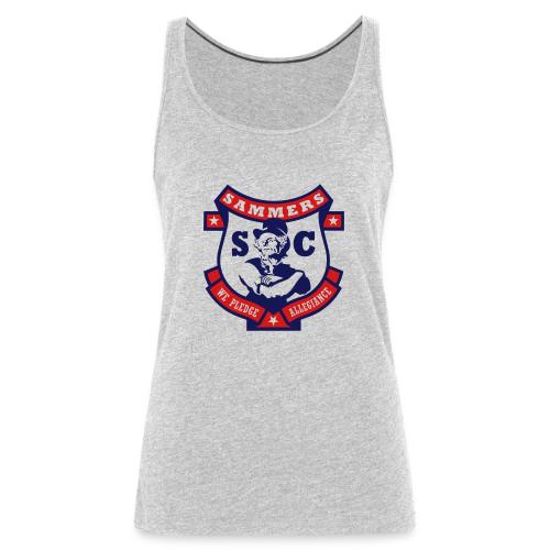 Sammers Logo EPS White - Women's Premium Tank Top