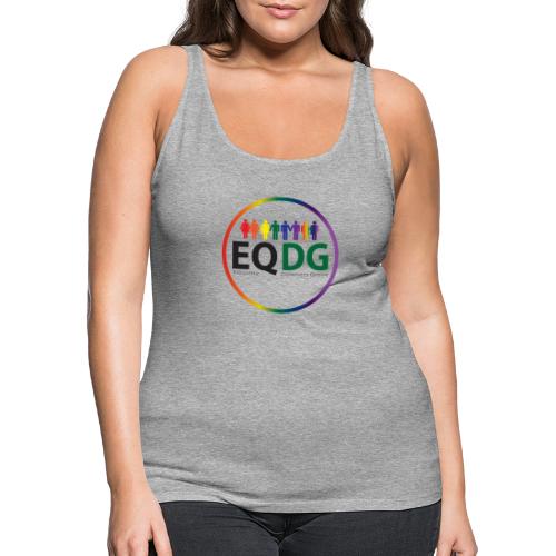 EQDG circle logo - Women's Premium Tank Top