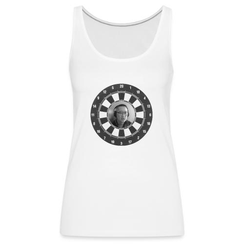 Producer Jay on a Dartboard - Women's Premium Tank Top