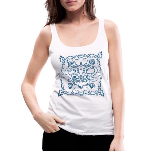 Revelation Lamb Blue - Women's Premium Tank Top