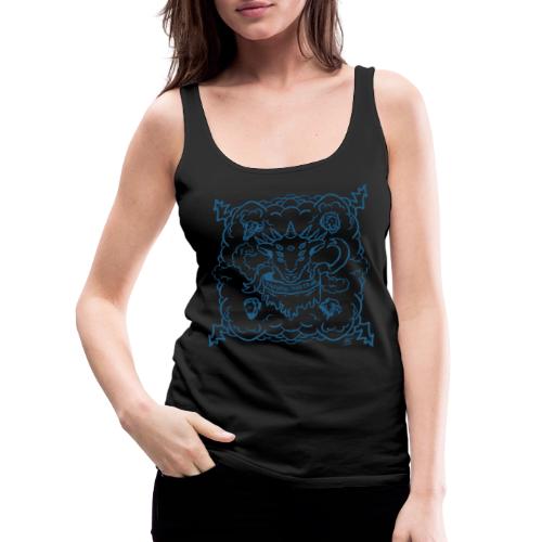Revelation Lamb Blue - Women's Premium Tank Top