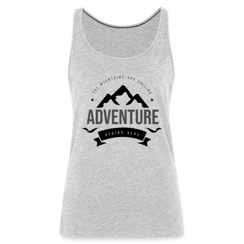The mountains are calling T-shirt - Women's Premium Tank Top