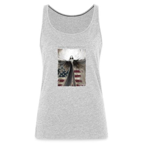 God bless America_design5 - Women's Premium Tank Top