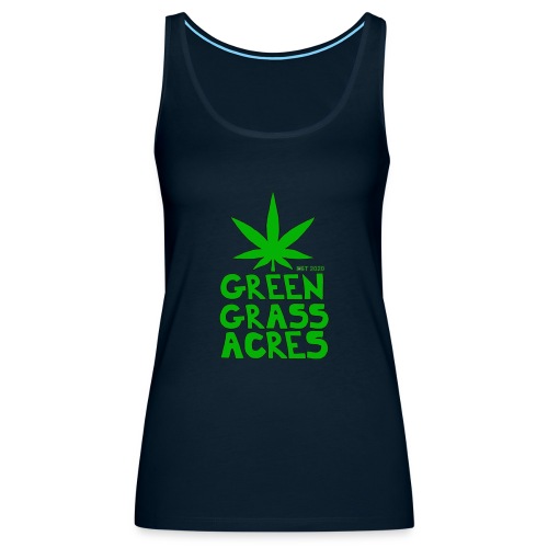 GreenGrassAcres Logo - Women's Premium Tank Top