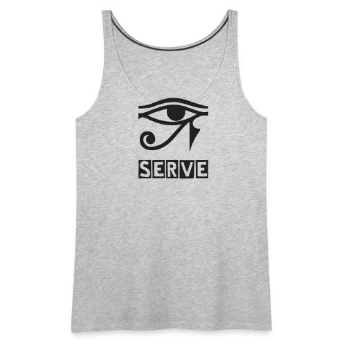 EYE SERVE DSGN TRNSP - Women's Premium Tank Top