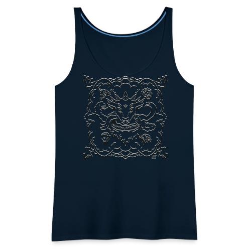 Black Revelation Lamb - Women's Premium Tank Top