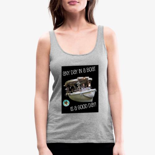 Any Day in a Boat is a Good Day at Disney World - Women's Premium Tank Top