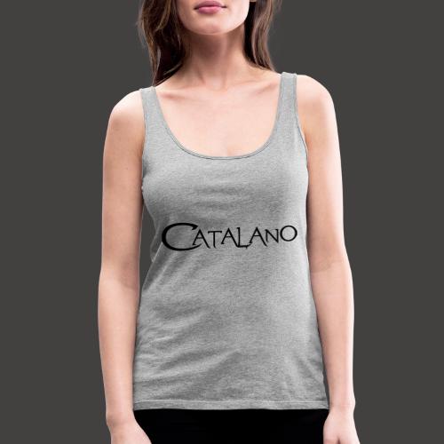 Catalano logo hat - Women's Premium Tank Top