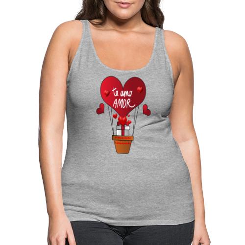 Fashion Valentine's Day Hearts, Gifts February 14 - Women's Premium Tank Top