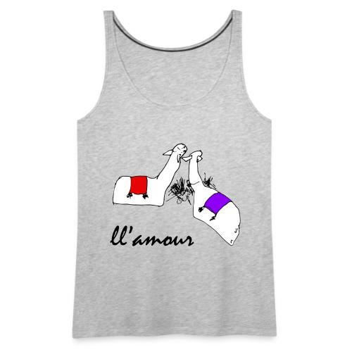 Llamour (color version). - Women's Premium Tank Top