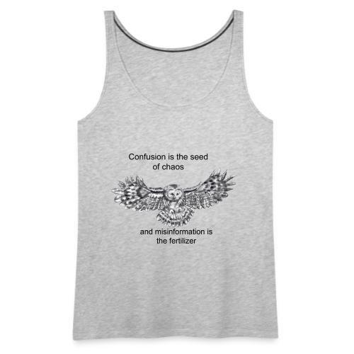 Chaos owl - Women's Premium Tank Top