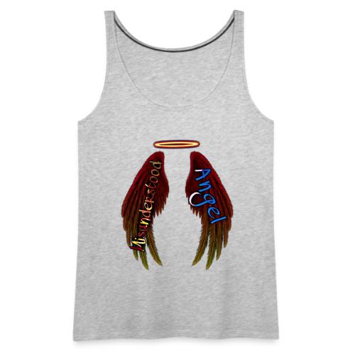 Misunderstood Angel (Demon Wings) - Women's Premium Tank Top