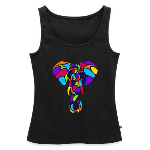 Art Deco elephant - Women's Premium Tank Top
