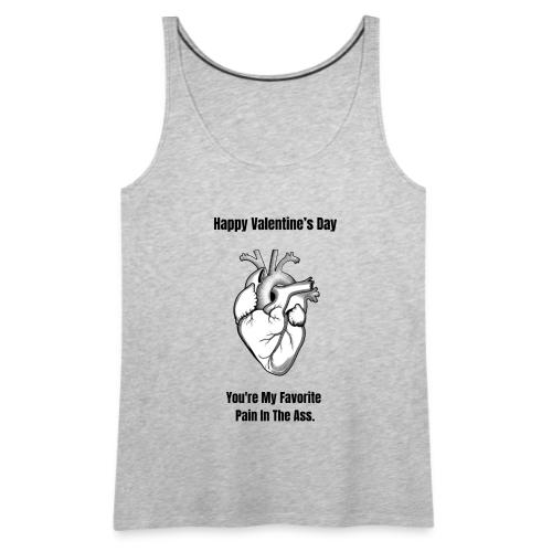 I'm Glad I Swiped Right T-Shirt | Funny Valentine - Women's Premium Tank Top