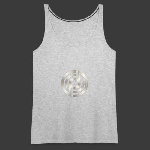 Open Musicians Collective Chrome Logo - Women's Premium Tank Top