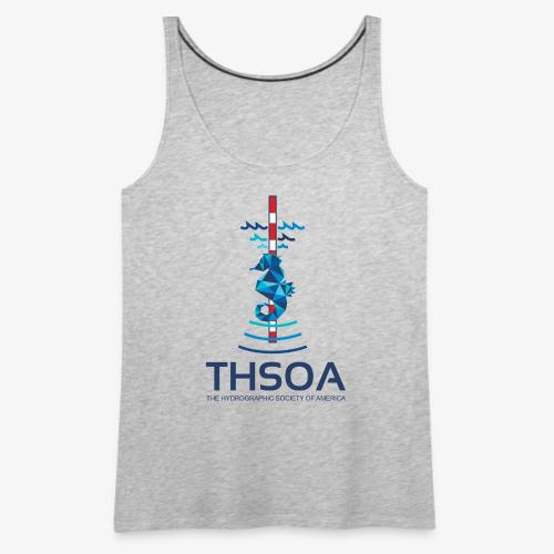 Seahorse Geo Type Stacked + Joke - Women's Premium Tank Top
