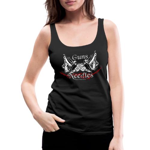 Guns & Needles - Women's Premium Tank Top