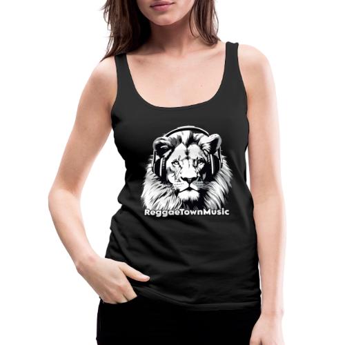 Reggae music roots lion head rasta vibes shirt - Débardeur Premium pour femmes