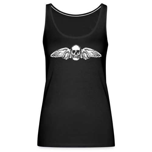 Skull + Wings - Women's Premium Tank Top