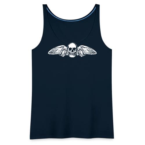Skull + Wings - Women's Premium Tank Top