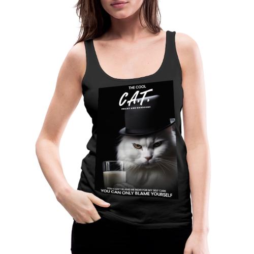 The Cool Cat - Women's Premium Tank Top