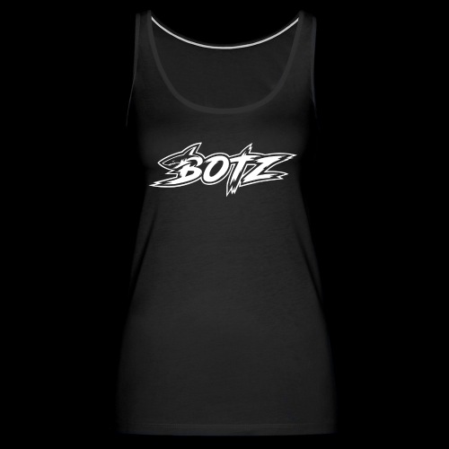 BOTZ White Logo - Women's Premium Tank Top