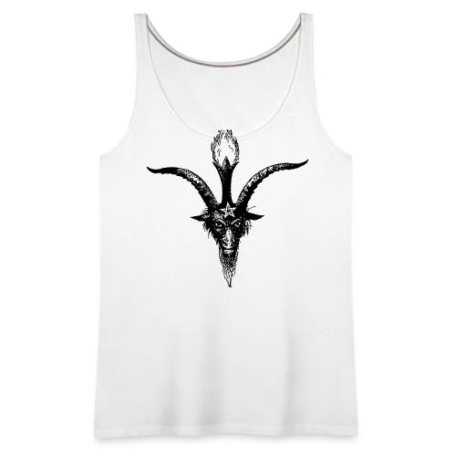Eliphas Levi's Baphomet Head - Women's Premium Tank Top