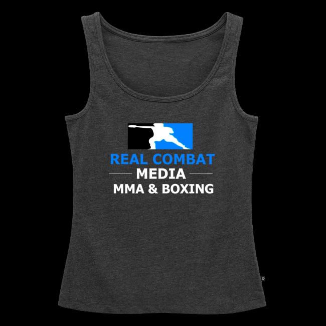 RCM MMA & BOXING Light Blue White Text